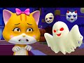 Haunted house halloween silent  comedy cartoon for kids