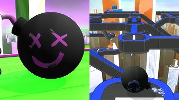 Going Balls Vs Reverse Balls Speedrun Walkthrough Gameplay