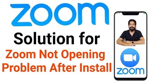 Solution for Zoom App Not Opening After Install