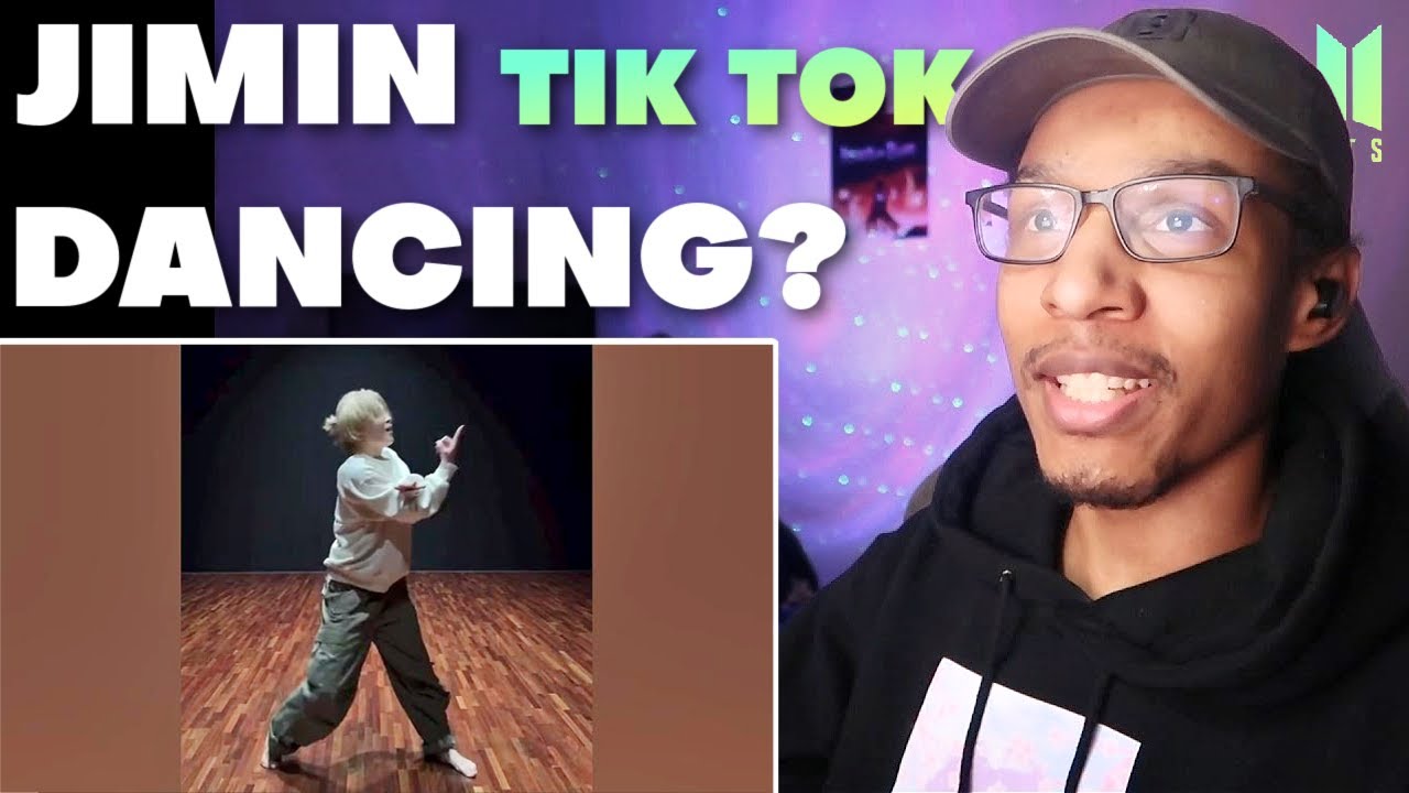 JIMIN Dancing to 'STUCK WITH U' | REACTION!