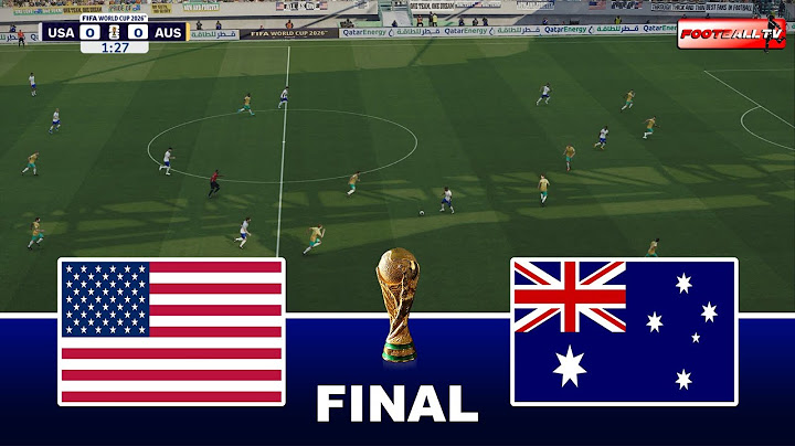 USA vs AUSTRALIA - FIFA WORLD CUP 2026 FINAL | Full Football Match | Pes 21 Gameplay