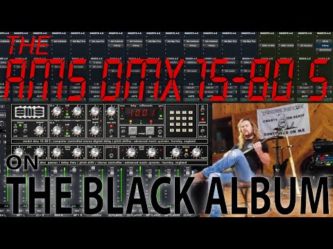 Bob Rock &amp; the AMS DMX Delay on Metallica's Black Album Guitars
