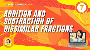 Addition and Subtraction of Dissimilar Fractions Using Butterfly Method