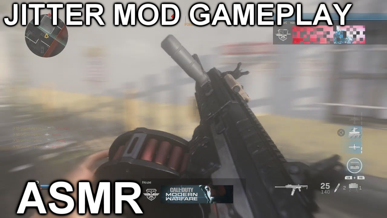 ASMR GAMEPLAY Modern Warfare 2019 Jitter Mod Gameplay YouTube