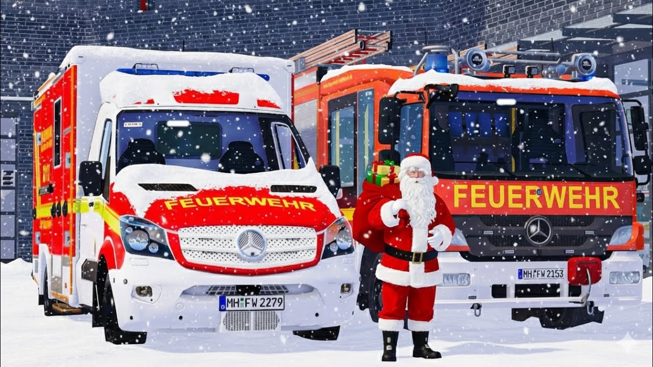 Emergency call 112-shanghai fire department fire fighting simulator  game play  video 4k duty!