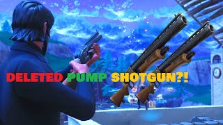 HERE IS WHY EPIC GAMES DELETED THE PUMP SHOTGUN