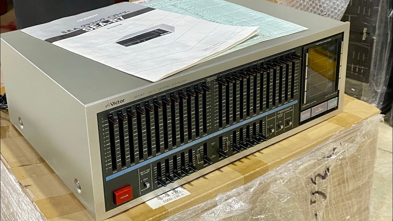 Victor SEA-M770 グラフィックイコライザージャンク品 victor ビクター グラフィックイコライザー SEA-M770 中古 現状