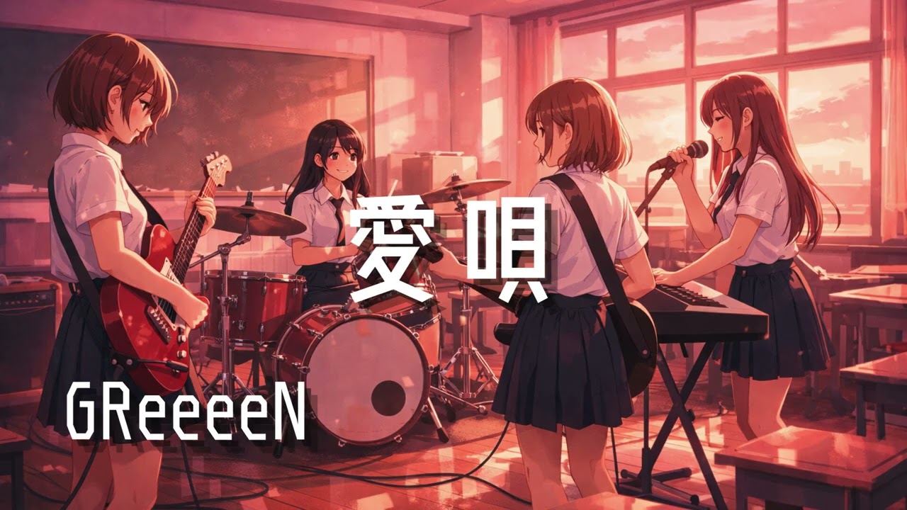 【愛唄 / GReeeeN】もし女子高生バンドが全力でカバーしたら
