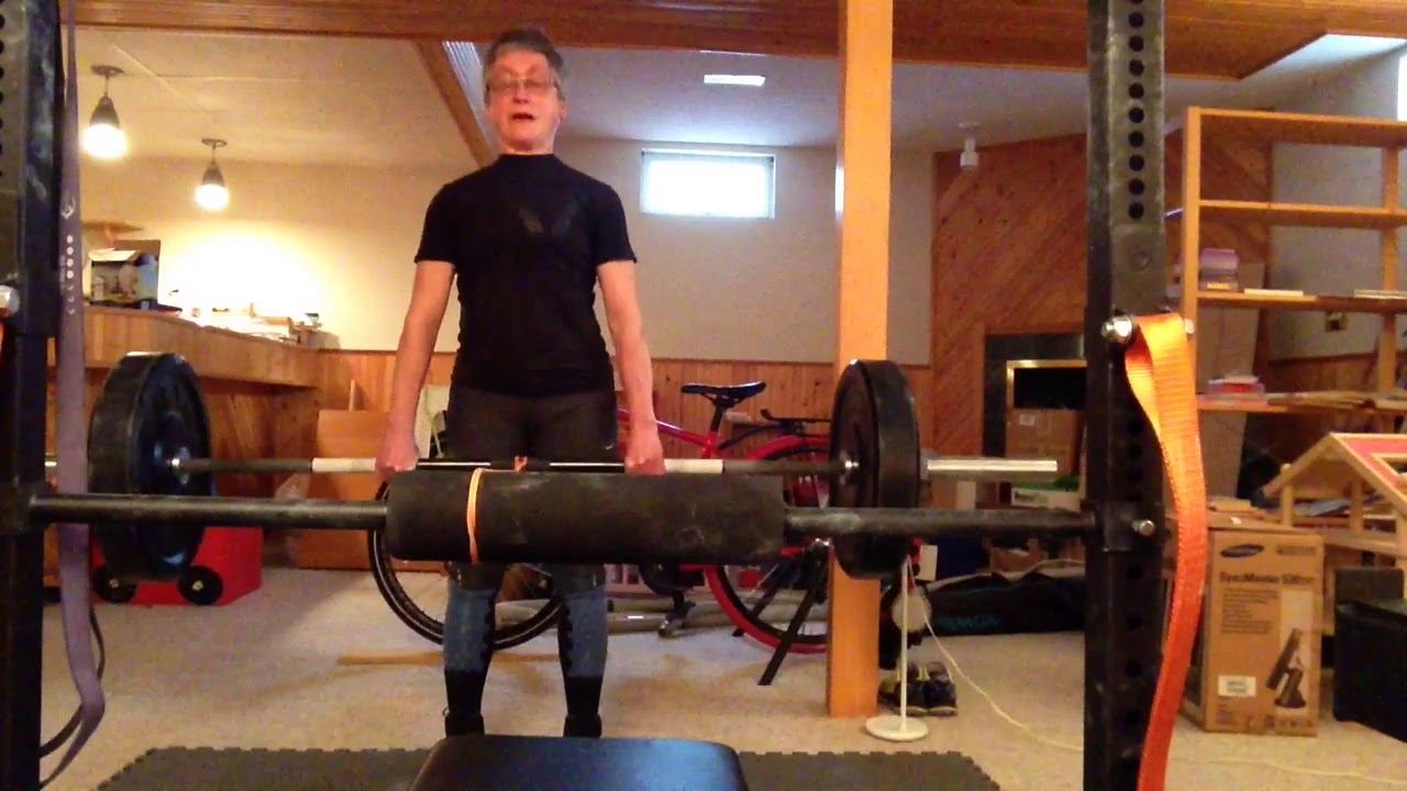 Banded Dl Day 2 Dec. 16, banded DL, 145#, 4 reps @4 RPE - YouTube