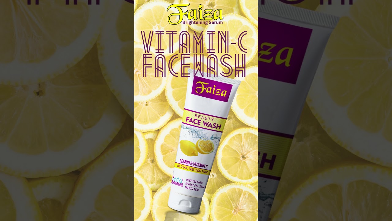 Faiza Facewash. Get the radiance for yourself, today!# 