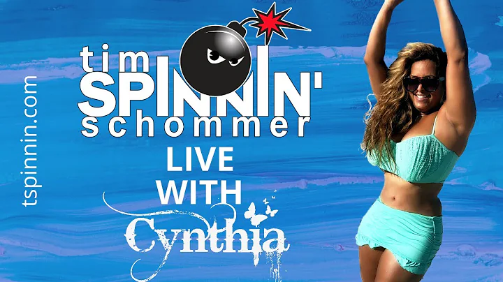 Cynthia on the Tim Spinnin Schommer Live!!!