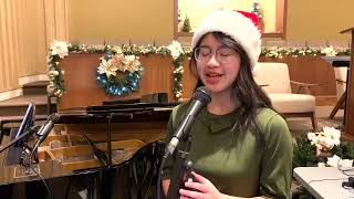 Video thumbnail of "He Who is Mighty by Rebecca Elliott and Kate DeGraide Christmas Cover"