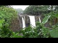 Rainbow Falls and Akaka Falls after the storm in Hilo, Hawaii.  August 28, 2018