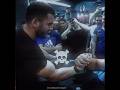 When School Boy Face Irakli Zirakashvili ☠️ #armwrestler #internetmeme #shortsviral #armwrestling