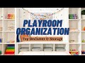 Organize with Me: Playroom Organization & Toy Declutter