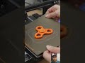 3d printer printing fidget spinner