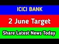 icici bank share news today || icici bank share latest news