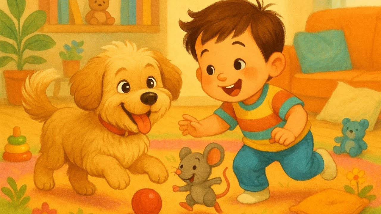 Boncuk Zıplar | Sevimli Köpek Şarkısı | Türkçe Neşeli Çocuk Şarkısı | Pamuk Şeker Hikayeleri