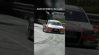 Taking an AUDI A4 DTM to the Limit in Mountain Road 😬
