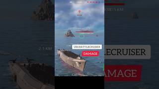 USS Battlecruiser 2000 Damage💥 | Modern Warships: Naval Battles #shorts screenshot 5