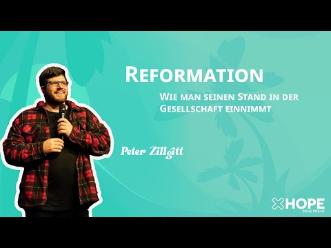 Reformation, wie man seinen Stand in der Gesellschaft einnimmt  | Gottesdienst | ohne DGS