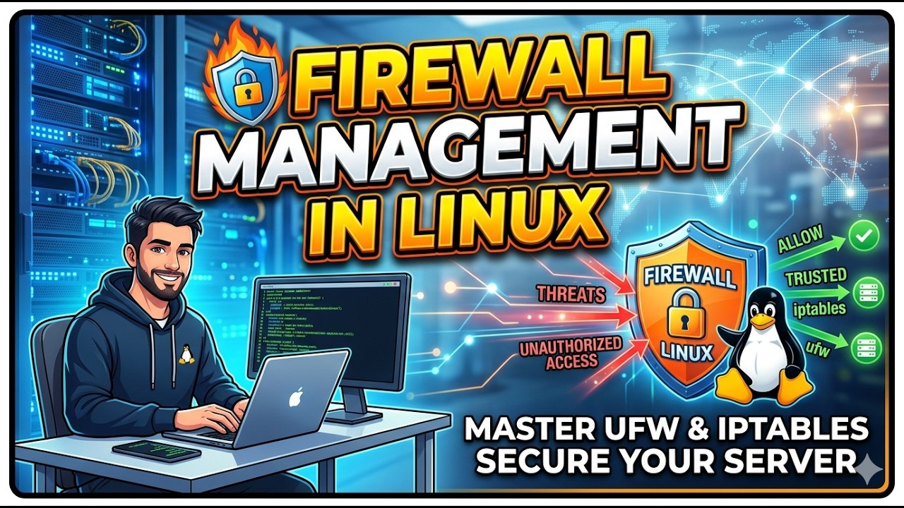 Linux Firewall Management - YouTube