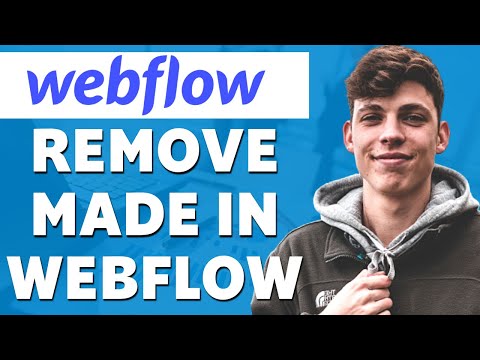How to Remove Made in Webflow on Website (2022)