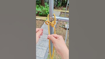 noose locking knot taught  uncle practical knot knotSkill ropetutorial#ropetechnique LooperlockKnot
