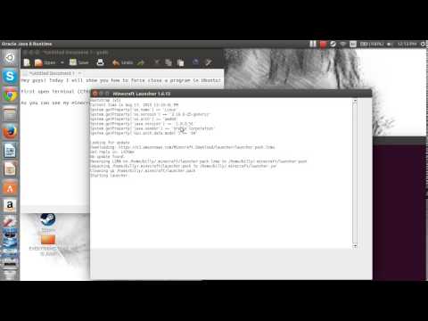How to force close a program in Ubuntu 15.04! (2015)