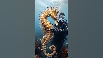🔱 GIANT SEAHORSE GRAB! 🤩 Diver