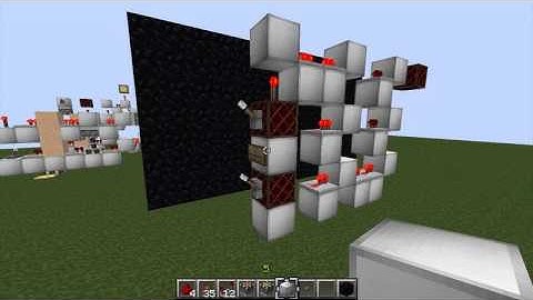 Minecraft: 1-Wide/Tileable Same Side Input XOR