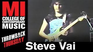 Steve Vai Performance - Throwback Thursday From the MI Library | Musicians Institute