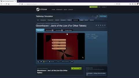 How to add the Jaws of the Lion characters to your Fantasy Setup Tabletop Simulator campaign