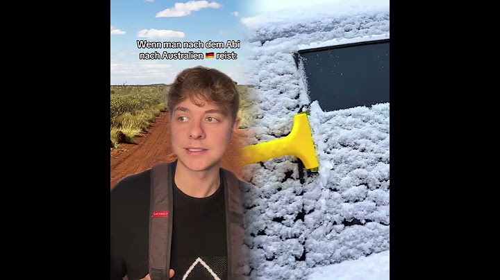 Wenn man nach dem Abi nach Australien 🇩🇪 reist: