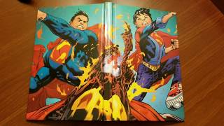 Dc keeps the deluxe editions pumping out and we finally get tremendous
superman series book one!