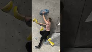 Insane Climb Finish #climbing #fitness #bouldering