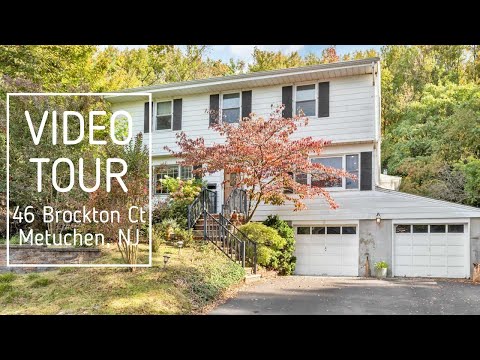 46 Brockton Court, Metuchen, NJ home video tour