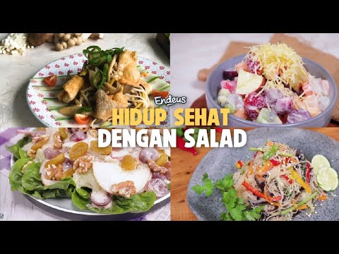 Video: Salad Dalam Mangkuk Adalah Hidangan Yang Indah Dan Tidak Biasa Untuk Meja Pesta