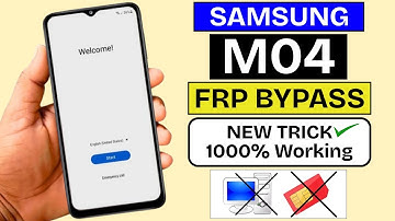 Samsung Galaxy M04 FRP Bypass Android 12/13 Without Pc | Samsung (SM-M045F) Google Account Bypass