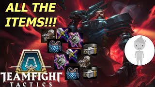 ALL THE ITEMS! Space Pirates BUFFED! | Teamfight Tactics