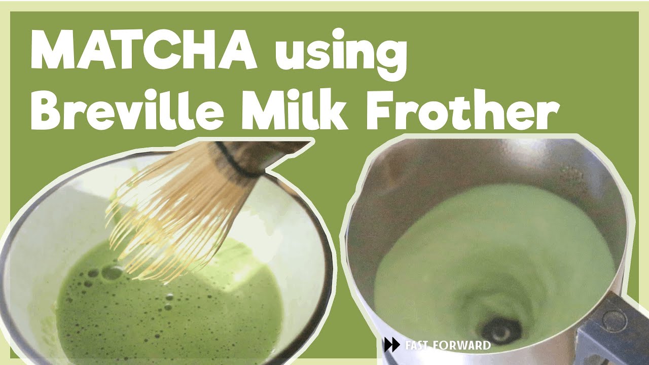 2 Ways Matcha Latte Using Breville Milk Frother  Mama Hong's Kitchen -  Aesthetic ASMR Cooking 