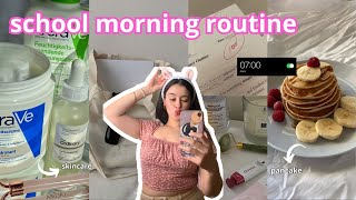 MY SCHOOL MORNING ROUTINE ??| روتيني الصباحي للمدرسة.  (grwm)