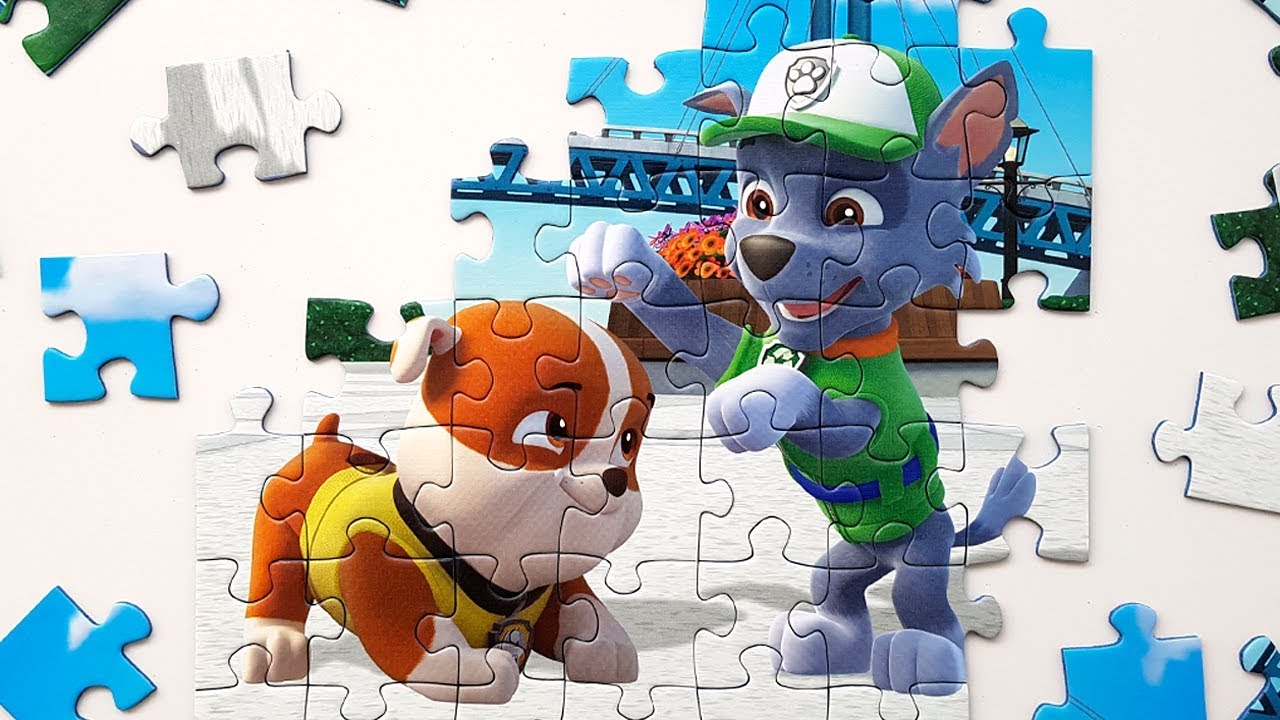 Patrulla Canina PUZZLES Rompecabezas de Patrulla Canina Nickelodeon Paw Patrol Jigsaw Puzzle