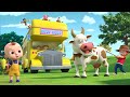 Wheels on the bus animal time  more  animal songs for kids  beep beep nursery rhymes