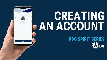 PDQ Spirit Series - Signing up for an Account on the App