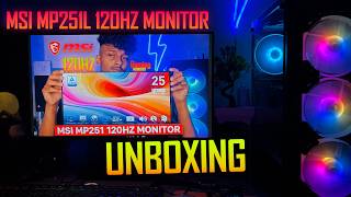 MSI Pro MP251 E2 120Hz Review | Best Budget Gaming Monitor in Sri Lanka | MSI MP251 E2 Quick Review