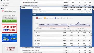 Histats feature demo - Tracking variables