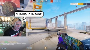 xQc reacts to Shroud proving why he