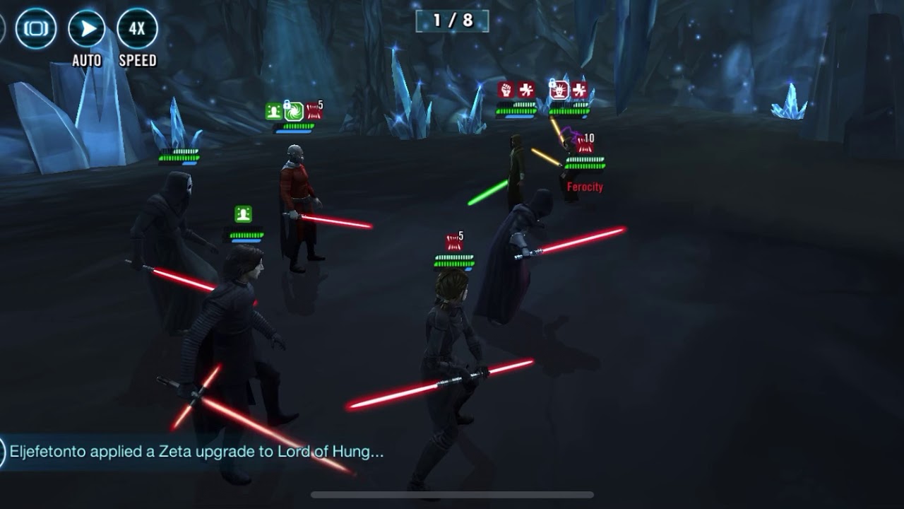 SWGOH Places of power Epic Tier 2 complete Part 1 YouTube