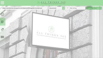 Power App showcase surfacing rich metadata levaging the SharePoint Graph v2 REST APIs